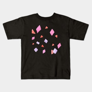 Geometric mosaic. Fashion trend for those who love minimalism and conciseness Kids T-Shirt